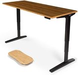 Uplift Desk Dark Bamboo (72 x 30 in
