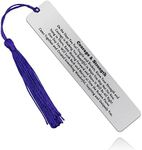 Inspirational Bookmark Gift Funny Bookmark Gift for Women Men Encouragement Bookmark Gift for Sister Brother Friendship Gift for Book Lover Friend Motivational Graduation Bookmark Gift for Boy Girl