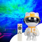 Night Light Projector, Mechanical Cat Star Projector, 360° Rotating Galaxy LED Star Projector Night Light with Remote Control, Star Projector Star Light Projector for Kids and Adults