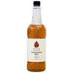 Simply Cinnamon Bun Syrup, Vegan, Nut Free & Halal Certified Flavoured Syrup for Coffee, Cocktails & Baking (1 Litre)