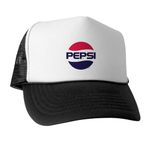 CafePress Pepsi Vintage Logo Trucker Hat, Classic Baseball Hat, Unique Trucker Cap