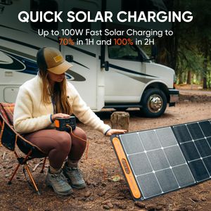 Jackery Explorer 100 Plus Portable Power Station – 99Wh Backup Battery