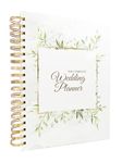 The Complete Wedding Planner, 160 Page Spiral Bound Wedding Organizer with Gold Foil Cover, Inner Pockets, Strong Coil Binding, Wedding Book Planner