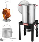 Feasto 30 QT Turkey Fryer Pot with 