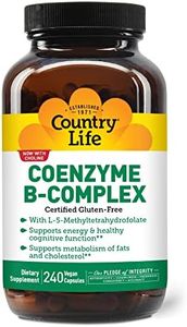 Country Life - Coenzyme B-Complex with Methylfolate - 240 Vegan Capsules