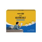 TATA 1mg Electric Heating Belt | Heating Pad for pain relief & period cramps | For back, shoulder, knee & ankle pain | 3 heat settings, double thermostat & 4 layer insulation for safe usage