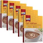 Ashoka Authentic Indian 1932, Vegetarian Beans Curry, Gluten-Free Ready to Heat Food, Kosher Certified, All Natural Everyday Dal Makhani, Healthy Work Lunch, No Preservatives, Pack of 10