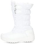 totes Womens Jami Snow Boots, White