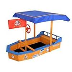 Keezi Kids Sandpit, Wooden Water Ta