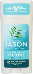 JASON Purifying Tea Tree Deodorant Stick, 2.5 Ounce Tubes (Pack of 3), Package May Vary