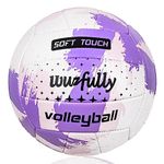 Volleyball Official Size 5,Soft Volleyballs for Kids/Youth/Adults Indoor Outdoor Beach Park Play Games(Best Gift)