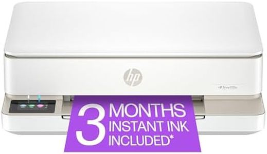 HP Envy 6155e Wireless All-in-One Color Inkjet Printer, Print, scan, Copy, Duplex Printing Best-for-Home, 3 month Instant Ink trial included (714L5A)