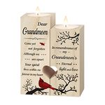 Memorial Gifts - Memorial Candle Gifts for Loss of Grandmom - Sympathy Gifts for Loss of Grandmom, Bereavement Gifts for Loss of Grandmother