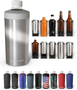 Universal Buddy XL Can Cooler by Frost Buddy - Fits 12-ounce, 16-ounce, 20-ounce, and 24-ounce Cans and Bottles - Keep Your Drinks Refreshingly Chilled for over 12 hours (Moonstone)