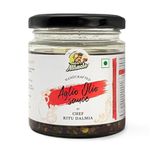 Nature's Miracle Aglio Olio Sauce Jar Ready To Eat And Natural Ingredients - 150 Gram