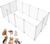 HOMICKER Pet Playpen Portable Small