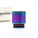 Vaportown 810 Stainless Steel Drip Tip for FreeMax Fireluke 4 SMOK T Air Horizon Aquila Sakerz Master Geek Vape Zeus X Z Max Wotofo Profile PS Vandyvape PYRO 4 Tank Glass Mouthpiece