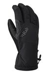 RAB Mens Storm Gloves, Waterproof, Warm (Black, M)