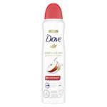 Dove Advanced Care Dry Spray Antiperspirant Deodorant for Women Apple & White Tea Scent with Pro-Ceramide Technology for Soft, Resilent Skin 107 g