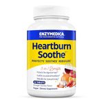 ENZYMEDICA - Heartburn Soothe (42 Chewable Tablets) | Vanilla/Orange Flavour | Digestive Support Enzyme Supplements | Digestive Enzymes Blend for Heartburn, Nutrient Supplements, Gut Health Supplement