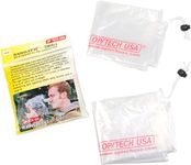 OP/TECH USA 9001022 Rainsleeve-Small, 2 Pack (Clear)