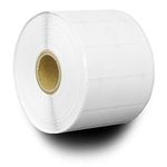 [10 Rolls / 17000 Labels] SOJITEK ZE1214034 2.25" x 0.75" Direct Thermal Labels, Compatible with Zebra Printers Barcode Shipping Address Mailing FBA Stickers SKU Labels - 1" Core