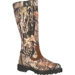 Rocky Men's Low Waterproof Snake Boot Knee High, Mossy Oak Break Up Country Camoflauge, 9.5 UK