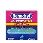 Benadryl Allergy Plus Congestion Ul