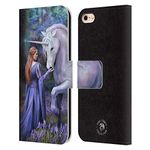 Head Case Designs Officially Licensed Anne Stokes Bluebell Wood Fantasy 2 Leather Book Wallet Case Cover Compatible With Apple iPhone 6 / iPhone 6s