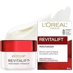 L’Oréal Paris Revitalift Anti-Wrinkle + Firming Anti-Aging Cream Day Moisturizer, with Pro-Retinol & Centella Asiatica, 50 Ml