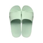 JoWebb Unisex Slippers for Women/Men, Light Weight Flat Slide Sandals Shower Sandals Flip Flops for Indoor Garden Bathroom Poolside Green 6/7 UK