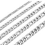 Monily Chain Necklace for Men 4MM 1
