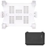 GL.iNet WiFi Router Holder Wall Mount with Screws, Compatible with GL-A1300 (Slate Plus), GL-SFT1200 (Opal), GL-MT1300 (Beryl) Router, Networking Device Bracket, Easy to Install (White)