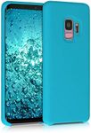 kwmobile Case Compatible with Samsung Galaxy S9 Case - TPU Silicone Phone Cover with Soft Finish - Cool Glacier