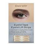 Doirollr Eyelid Tapes, 280pcs 5MM size Self-adhesive, easy to apply make-up after eye charm on. Breathable, waterproof, naturally 48h stay, for all skin colours, great make up tool