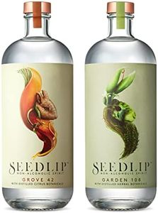 SEEDLIP Grove 42 & Garden 108 Bundle - Non-alcoholic Spirits | Citrus & Herbal | Calorie Free, Sugar Free | Non-alcoholic Cocktails | 23.7fl oz (700ml)