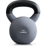 TTC Fitness Neoprene Kettlebell, Kettlebells Weight, Neoprene Coated Kettlebell for Gym Exercise 8kg