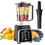 KOTLIE Blender Smoothie Makers, 2000W Blenders for Kitchen Food Processor with 8 Adjustable Speed, High Speed Jug Blenders 8 Preset Programs 2 Litre BPA-Free Jug with 28000 RPM for Ice Nut Fruit