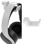 PSS Headset Holder for PS5/PS5 Slim Hook Hanger Holder for PS5 Headphone Stand Holder compatible For Playstation 5 PS5 Gaming Headset Accessories, White (HEADPHONE NOT INCLUDED