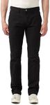 Buffalo David Bitton Men's Straight Six Carpenter Pant, Black