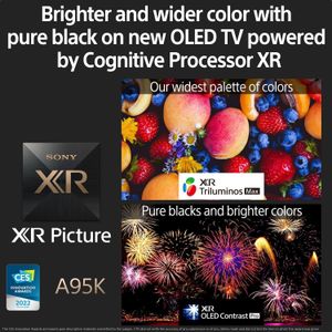 Sony 55" OLED 4K Smart TV – XR A95K Series