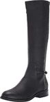 Cole Haan Women's Isabell Stretch Boot Mid Calf, Black Leather, 3.5 UK