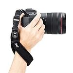 JJC Soft Camera Hand Strap Wrist Strap for Canon Rebel T7 T6 T8i SL3 90D EOS R R10 RP M50 M6 Nikon D3500 D750 Z5 Z6 Z7 Z8 Z50 Z30 Zf Sony ZV-E1 A6000 A6100 A6400 A6700 A7 A7S Fuji X-T5 X-T4 X-T30 X-E4