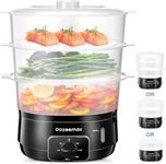 Cozeemax 3 Tier Electric Food Steam