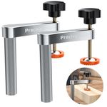 Preciva 2 Pack Bench Dog Clamp, 3/4" (19mm) Dog Hole Clamps for Woodworking, Adjustable Aluminum Alloy Quick Acting Dog Clamp for MFT Table