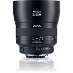 ZEISS Milvus ZF.2 2/50M Macro Camera Lens for Nikon F-Mount SLR/DSLR Cameras Black