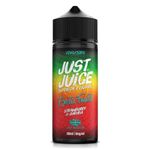 Just Juice 70/30 Vape Liquid with No Nicotine, 100ml 0mg Strawberry & Curuba Vape Juice, No Nicotine E liquid for E-Cigarette, Nic Free Eliquid, Vaping Liquids, 70VG 30PG