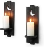 Besuerte Wall Decor Candle Sconces - Candle Wall Sconces Set of Two