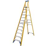 Werner Fibreglass Platform Stepladder 12 Tread 7171218