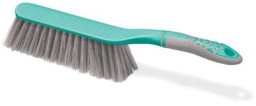 Spotzero by Milton Dust Removal Brush General Cleaning Daily Duster, Flexible Bristles, All Purpose Dusting Brush for Carpet, Keyboard, Home, Hotel and Household - Pack of 1 (Aqua Green)